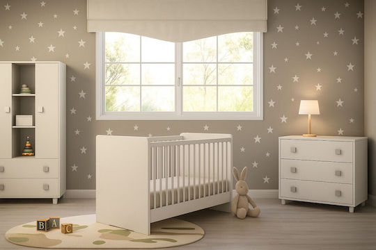Asterias Bebe Полиморфна Люлка Victor Бяла