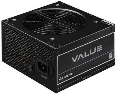Chieftec Value Series 600W Schwarz Computer-Netzteil Voll verkabelt 80 Plus Standard