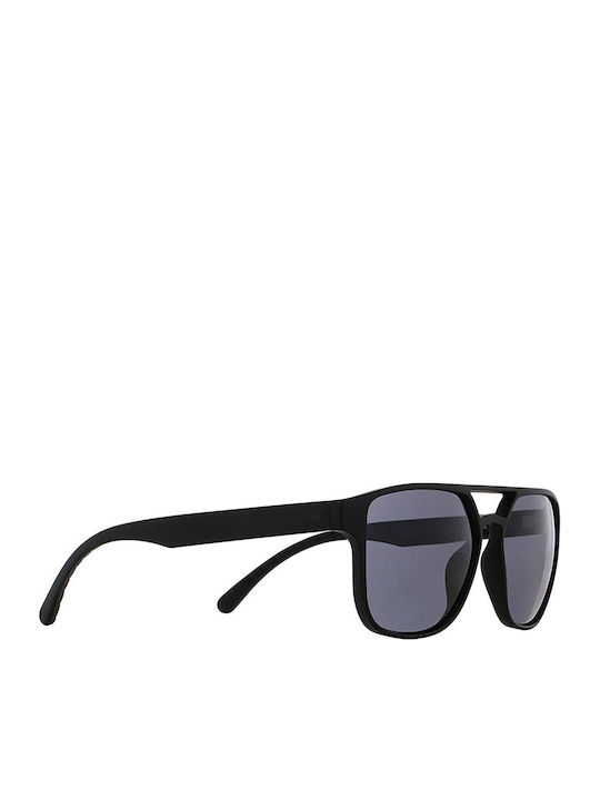 Red Bull Spect Unisex Sunglasses with Black Frame and Black Polarized Lens