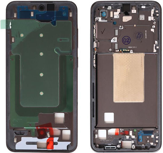 Samsung Μεσαίο Πλαίσιο Μαύρο για Samsung S721B Galaxy S24 FE 5G