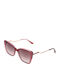 Bulget Women's Sunglasses with Pink Plastic Frame and Pink Gradient Lens BG9220 H01