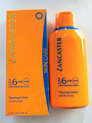 Lancaster Sunscreen Body Lotion SPF6 200ml Lancaster Sunscreen Body Lotion SPF6 200ml