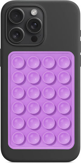 Techsuit Sp-Pad Αντιολισθητική Βάση Κινητού σε Μωβ χρώμα