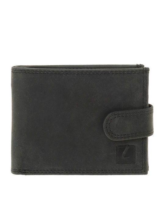 Lavor Leather Men's Wallet Classic with RFID Black
