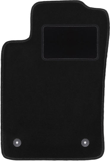 Black Driver Car Mat Peugeot 405 Sedan Station Wagon Break 1987-1996