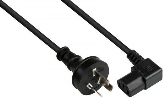 Alcasa IEC C13 - Cable 1.8m Μαύρο P8031-S018