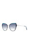 Bulget Women's Sunglasses with Blue Plastic Frame and Blue Gradient Lens BG3352 P01