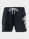 Tiger Patch Men's Swimwear Shorts Black