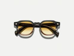 Moscot Dolt Sunglasses Gray with Acetate Frame & Brown Lens