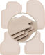 Premium Beige Fußmatten Alfa Romeo Giulietta Hatchback 2010-2020