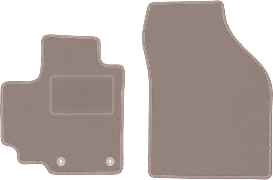 Beige Front Floor Mats Suzuki Celerio Hatchback 2014