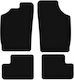 Basic Black Velvet Floor Mats Daihatsu Cuore V Hatchback 1997-2003