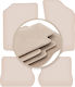 Premium Beige Floor Mats Volkswagen Scirocco II Coupe 1981-1992