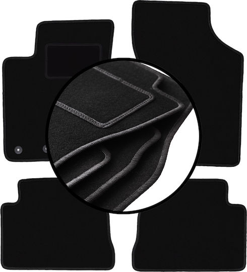 Velour Carpet Mats Set Hyundai Getz Hatchback 2002-2010