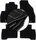 Velour Carpet Car Mats Set Fiat Fiorino III Combivan 2007-2017