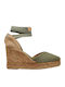 Mila 1 Women's Platform Espadrilles Khaki