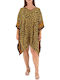 Feminin Caftan de Plajă Animal Print