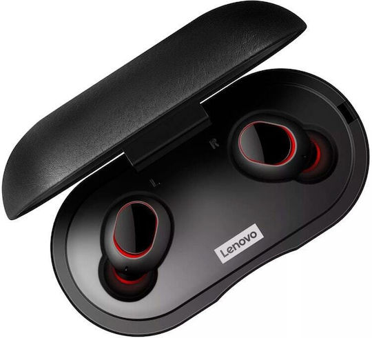 Lenovo TrackPods TWS TW80e In-ear Bluetooth Handsfree Ακουστικά Μαύρα