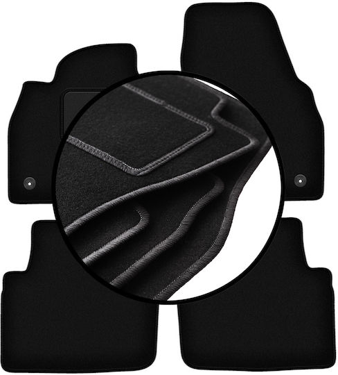 Velour Carpet Car Mats Set for Skoda Kamiq Crossover 2019