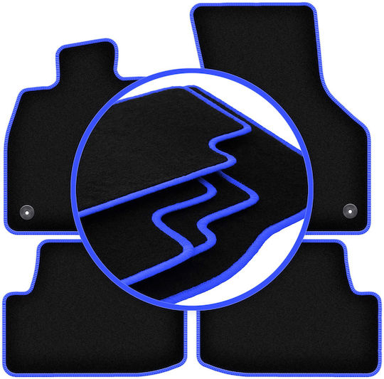Carlux-blue Car Mats Seat Arona Crossover 2017