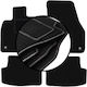 Velour Car Mats Set Volkswagen T-Roc Crossover 2017