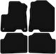 Basic Black Velvet Floor Mats Kia Niro Eniro Crossover 2016