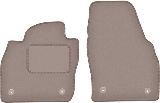 Beige Front Floor Mats Skoda Kamiq Crossover 2019