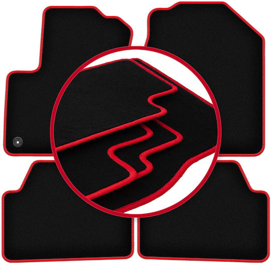 Carlux-red Car Mats Kia Eniro Niro Ev Crossover 2016