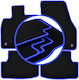 Carlux Blue Car Mats for Seat Ateca Crossover 2016