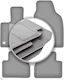 Gray Car Mats Fiat E-500X 500X Electric Crossover 2019
