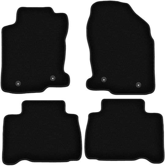 Basic Black Velvet Floor Mats Lexus Nx 300h Crossover 2014