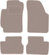 Beige Samt Fußmatten Honda HR-V I Crossover 1999-2006