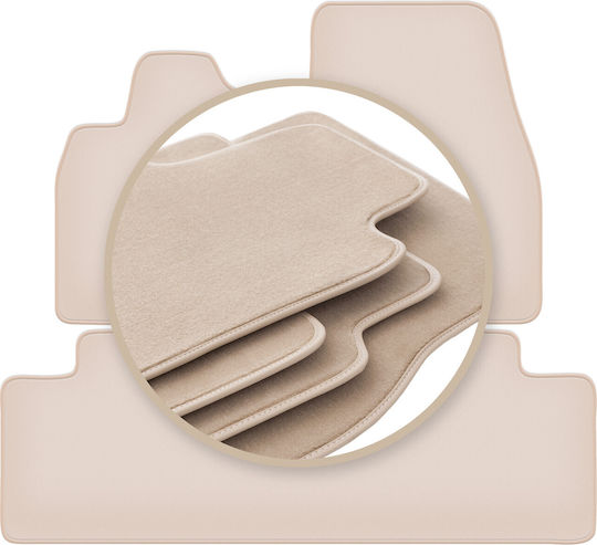Premium Beige Floor Mats Ford Mustang Mach-e 2020