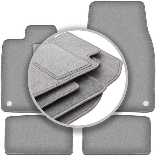 Gray Car Mats Porsche Taycan Sedan 2020