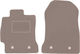 Beige Front Mats Subaru Brz Coupe 2011