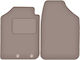 Beige Front Floor Mats Dacia Spring Hatchback 2021