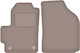 Beige Front Floor Mats Chevrolet Matiz Hatchback 2004-2009