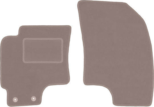 Beige Front Mats Chevrolet Epica Sedan 2006-2012