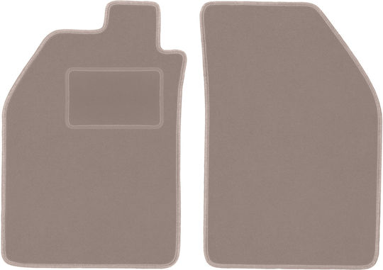 Beige Front Mats Saab 9000 Sedan 1984-1991