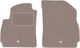 Beige Front Floor Mats Chevrolet Orlando I Minivan 2010-2018