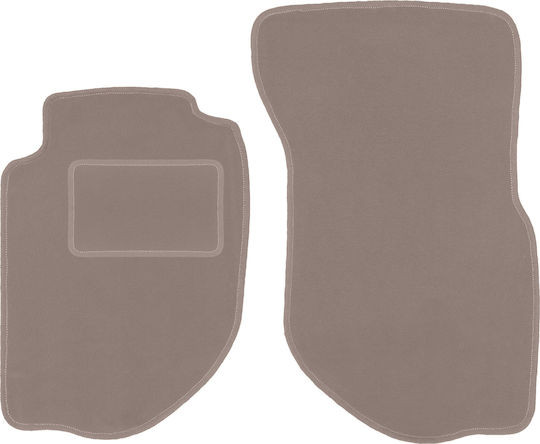 Beige Front Floor Mats Volvo S90 I Sedan 1997-1998