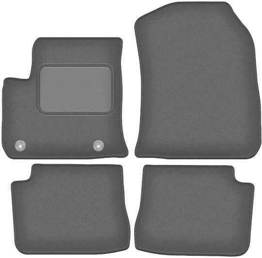 Graphite Car Mats Peugeot E-208 Ii Hatchback 2019