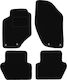 Black Velvet Floor Mats Volvo C70 I Convertible Coupe 1997-2005
