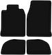 Basic Black Velvet Floor Mats Porsche 924 Coupe 1976-1988