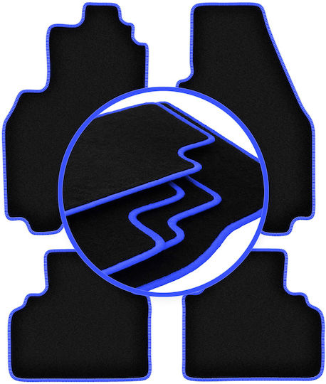 Carlux-blaue Autofußmatten Ford Cougar Coupe 1998-2004