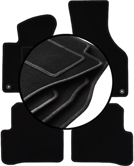 Velour Carpet Mats Set Volkswagen Passat Cc Coupe 2008-2012