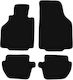Basic Black Velvet Floor Mats Porsche 911 Type 996 Coupe 1997-2004