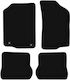 Basic Black Velvet Floor Mats Volkswagen Scirocco Ii Coupe 1981-1992