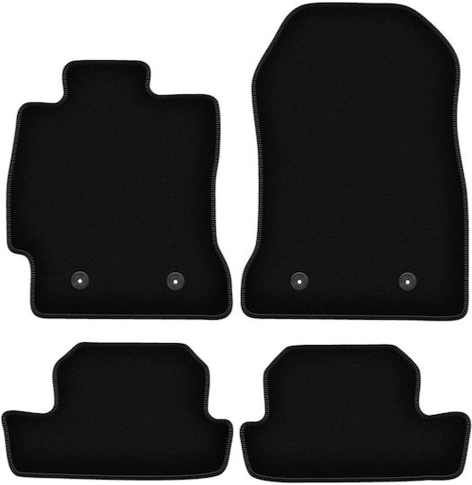 Basic Black Velvet Floor Mats Subaru Brz Coupe 2011
