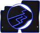 Carlux Blue Car Mats Mercedes-Benz SLK R171 Coupe 2004-2011
